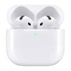 Apple AirPods 4. Generation mit USB-C Ladecase - Kopfhörer mit Sprachisolierung für klarere Anrufe und freihändige Interaktion mit Siri – die perfekte Kombination aus Klang und Komfort.