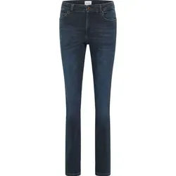 MUSTANG Damen Jeans Hose Crosby Relaxed Straight - Jeans in Relaxed Straight Fit mit elastischer Baumwolle für hohen Tragekomfort. Ideal für den Alltag mit 5-Pocket-Design und zeitloser Used-Waschung.