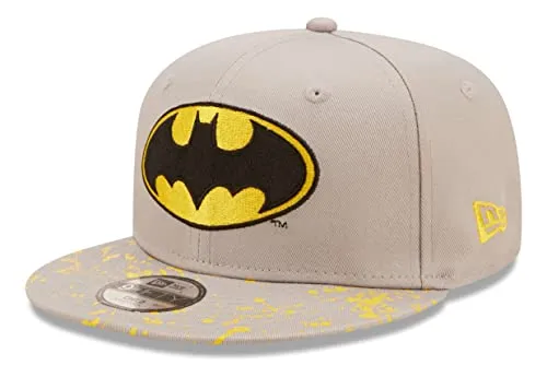 New Era Batman DC Comics Paint Splat 9Fifty Snapback Cap für Kinder - Stylische 9Fifty Snapback Mütze für Kinder (4-8 Jahre) mit Batman Design. Verstellbar für optimalen Sitz und hohen Tragekomfort. Offizielles Lizenzprodukt von New Era.