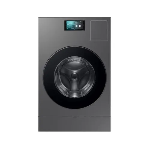 Samsung BESPOKE AI 18+11 kg Waschtrockner - Silber mit AI Wash & Dry - Waschtrockner mit 18+11 kg Kapazität, AI Wash & Dry für schnelle, effiziente Wäschepflege. Saubere Kleidung in unter 2 Stunden dank Super-Speed-Programm und automatischer Dosierung für optimale Waschergebnisse.
