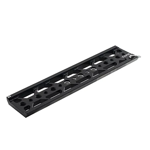 Tilta Tilta Standard-Schwalbenschwanzplatte, leicht, kompatibel mit BMPCC 4K 6K GH5 S1H A6 A7 A7S3 Kamerakäfig-Basisplatte TT-C16-BLK