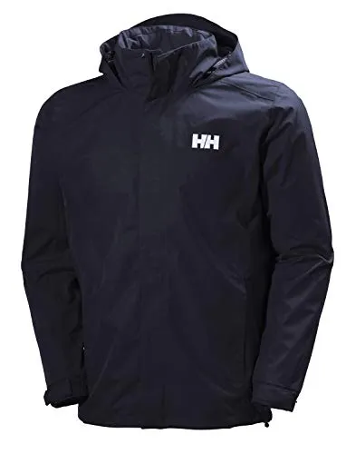 Helly Hansen Herren Dubliner Jacket - Wasserdichte Regenjacke in Marineblau, stilvoll und atmungsaktiv für jedes Wetter