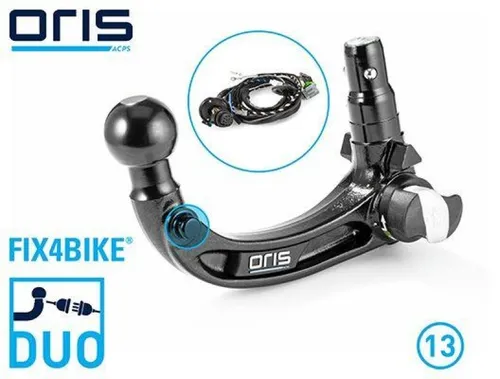 Acps-Oris Anhängevorrichtung ORIS DUO AK41 FIX4BIKE® 400-745 - Anhängerkupplungen, mit innovativem FIX4BIKE® System für eine einfache und sichere Montage von Fahrradträgern.