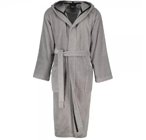 Cawoe Bademantel, Grau - Flauschig und Warm - Bademantel für Damen, grau, Oeko-Tex® Standard 100, handmade in Germany. Besonders flauschig und angenehm warm, ideal für entspannte Stunden.