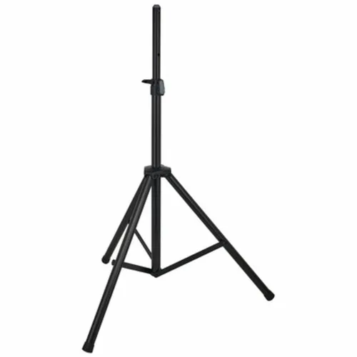 K&M 21471 Boxenstativ - Licht & Bühne: Robustes Aluminium Boxenstativ mit patentiertem Druckknopfsystem für einfache Höhenverstellung und bis zu 50kg Tragkraft – ideal für professionelle Anwendungen.