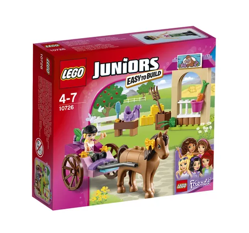 LEGO® Juniors Young Builders 10726 Stephanies Pferdekutsche - LEGO Set für Kinder von 4-7 Jahren, fördert kreatives Spielen mit Stephanies Pferdekutsche aus der beliebten Friends-Welt.
