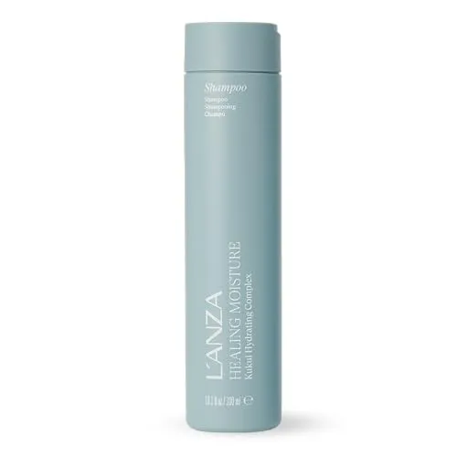 L'ANZA Heilende Feuchtigkeit Tamanu Cream Shampoo 300 ml - Sulfatfreies Shampoo für trockenes und raues Haar, angereichert mit Tamanu-Nussöl aus Tahiti für intensive Feuchtigkeit und einen sanften Blütenduft.