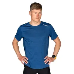 FUSION Herren Shirt MENS C3 T-SHIRT - Hemden: Hochwertiges, atmungsaktives T-Shirt für Lauf- und Allround-Training, schnell trocknend und angenehm weich.