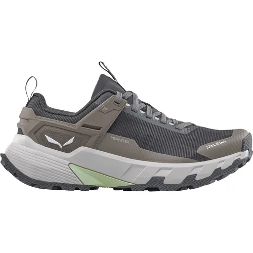 Salewa Damen Pedroc 2 PTX Schuhe - Größe 36.5, schwarz - Wanderschuhe für Damen, leichter und wasserdichter Speed-Hiking-Schuh mit stabiler Dämpfung und griffiger Pomoca-Sohle für Agilität am Berg und im Alltag.