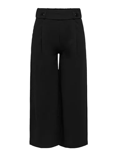 JdY Damen JDYSOYA GEGGO PU Pant JRS NOOS - Elegante Stoffhose in Schwarz, XS / 32L - Damen-Hosen von JdY, modische PU-Stoffhose mit lässigem Schnitt für vielseitige Styling-Möglichkeiten.