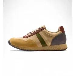 El Naturalista Unisex. 2SP02L517605_0MU Leder Turnschuhe Nsp02 mehrfarbig (43), Stoff, Wohnung, Schnürsenkel, Lässig