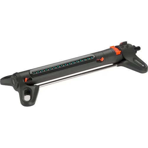 Gardena Viereckregner AquaZoom M - Präzise Bewässerung für mittelgroße Rasenflächen, ideal bei sonnigem Wetter