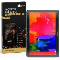 4x Panzerfolie für Samsung Galaxy Tab 4 10.1 ANTI-SCHOCK Displayschutzfolie KLAR