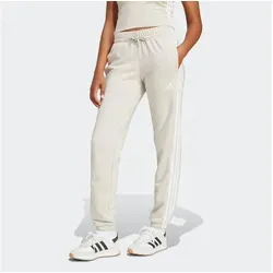 adidas Damen Essentials 3-Stripes Cuffed Pants XXL - Trainingsbekleidung mit elastischem Bund und Taschen, gefertigt aus 70% recycelten Materialien für umweltbewusste Sportlerinnen.