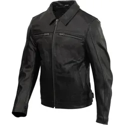 Merlin Motorradjacke Kingsbury D3O - Sportliche Lederjacke mit herausnehmbarem Innenfutter - Motorradjacke aus 100% Rindsleder, ausgestattet mit einem herausnehmbaren Innenfutter für Flexibilität und Komfort. Ideal für Motorradfahrer, die Stil und Sicherheit schätzen.