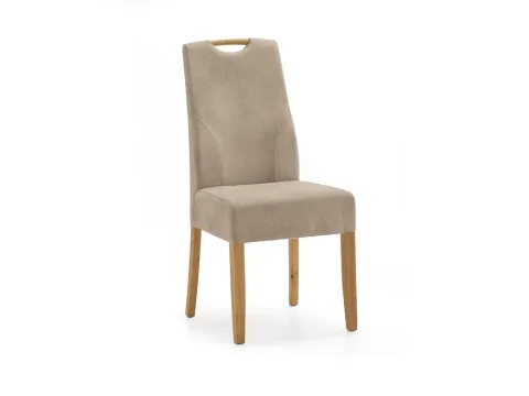 Niehoff Top-Chairs Polsterstuhl Eiche, Microfaser Campo natur - Moderne Stühle für Ihr Esszimmer, stilvoll und bequem mit langlebigem Microfaserbezug in eleganter Eiche.