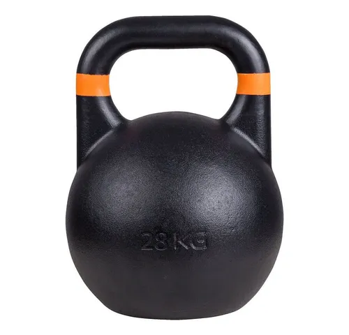 Sport-Thieme Kettlebell Competition 28 kg - Kettlebell für Wettkämpfe, einheitliche Größe in allen Gewichtsklassen, langlebig und ideal für effektives Muskel- und Krafttraining.