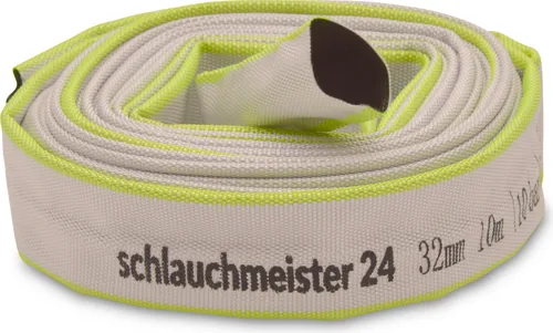 Ø 1 1/4 Zoll - 32 mm, 10 Meter Industrieschlauch | Bauschlauch | Flachschlauch