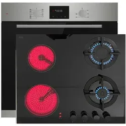 Böhme Einbaubackofen HB60F78PPX mit versenkbarem Knebel – Edelstahl, Heißluft, 78l - Böhme Einbaubackofen HB60F78PPX mit versenkbarem Knebel und 1-fach Teleskopauszug. Ideal zum Backen und Braten, ausgestattet mit LED-Display und 9 Backofenfunktionen für vielfältige Kochmöglichkeiten.