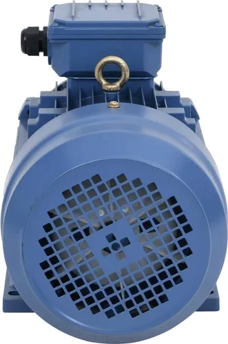 vidaXL 3-Phasen Elektromotor 4kW - Fördersystem-Motoren mit robustem Aluminiumgehäuse, ideal für Kompressoren und Hebezeuge, bietet hohe Leistung mit 2840 U/min und IP44-Schutz gegen Staub und Spritzwasser.