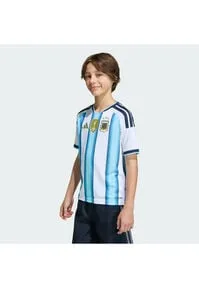 ADIDAS PERFORMANCE Fußballtrikot "AFA H JSY Y D", Jungen, Gr. 152, weiß, icey blau - Das adidas Argentinien 2026 Kindertrikot begeistert junge Fans mit atmungsaktivem Climacool-Material und einem trendigen Design. Ein echtes Highlight für jeden Fußballfan!