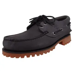 Timberland Herren Segel- und Bootsschuhe Boat Shoe TB0A2PDQEJV in Grau - Größe 44 - Klassische Boat Shoes aus hochwertigem Leder, ideal für Freizeitaktivitäten. Die abriebfeste Gummisohle sorgt für optimalen Halt und Langlebigkeit.