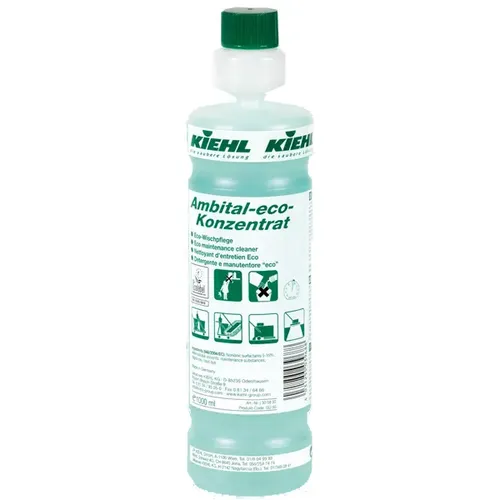 Öko-Wischpflege Kiehl Ambital eco Konzentrat 1 L Klarwischpflege für hochwertige Bodenpflege j300802