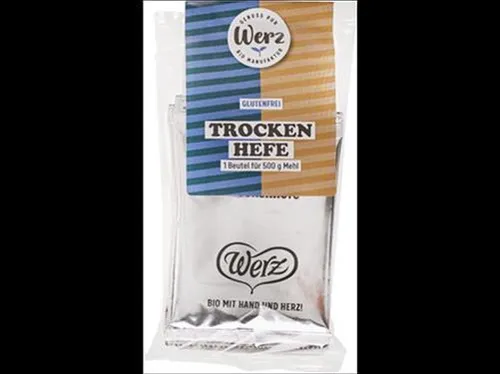 Naturkornmühle Werz 3x Trockenhefe, glutenfrei 5x9g
