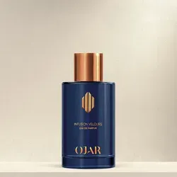 Ojar Infusion Velours EdP Nat. Spray - 0.1 l - Unisex Duft mit intensiven Oud-Noten, verführerischer Himbeere und erdigen Zedernholz-Akzenten für eine luxuriöse und warme Duftreise.