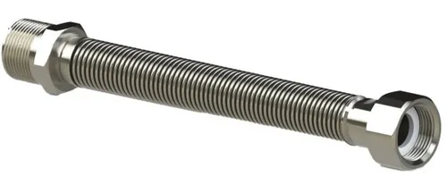 Sanicomfort flexibles Edelstahl-Wellrohr 1/2  Verbindungsschlauch