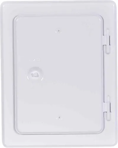 FIREFIX 2093/W Kamintür 140x200 mm - Funkenschutz: Verzinkte Revisionsklappe aus Stahl für mühelose Wartung Ihres Kamins, ideal für langlebige Funktionalität und einfache Zugänglichkeit.