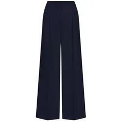 Bundfaltenhose Modell Willow O von Raffaello Rossi in Blau, Größe 40 - Elegante Bundfaltenhose von Raffaello Rossi – Modell Willow O mit seitlichen Eingrifftaschen und hohem Tragekomfort. Aus hochwertigem, fließendem Stoff für einen modernen Look. Maschinenwaschbar und pflegeleicht.