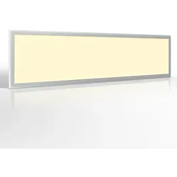 LED Panel 120x30cm 40W warmweiß 3000K Deckenleuchte - Energiesparlampe mit 3600 Lumen, ideal für große Flächen und gemütliche Wohnräume, flache Bauart von nur 9 mm sorgt für eine unauffällige Installation.