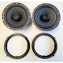 Phase Linear Lautsprecher Einbauset für Peugeot Boxer, Alfa Romeo Mito, Giulietta, Citroen Jumper - Komplettes 2-Wege Lautsprechersystem zur Klangaufwertung für Peugeot Boxer, Alfa Romeo Mito, Giulietta und Citroen Jumper. Enthält Lautsprecher, Adapterringe und Zubehör für einfachen Austausch der Werkslautsprecher.