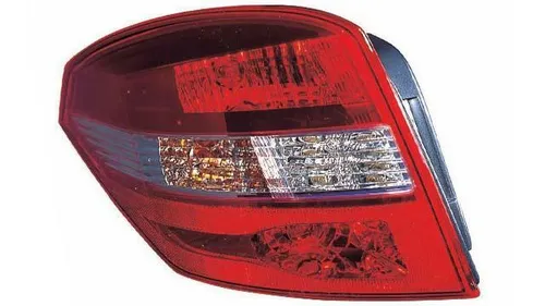 RUCKLICHT Rechts ohne Sockel Weiß Rot 265500002R