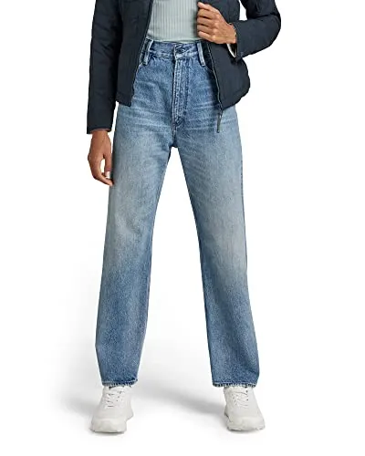 G-Star Damen Boyfriend Jeans Type 89 Loose Blau W26 L30 - Damen Jeans im Boyfriend-Stil, aus 55% Baumwolle (Organic) gefertigt, für einen lässigen Look und hohen Tragekomfort.