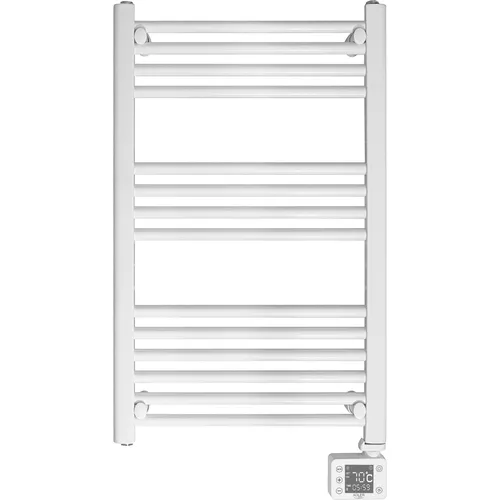Adler Elektrischer Badheizkörper AD 7824 mit Handtuchhalter - Wandmontierter Heizkörper für 5-6 m², verkürzt Trocknungszeiten von Handtüchern und Wäsche, elegantes Design mit LED-Touch-Bedienfeld und Überhitzungsschutz.