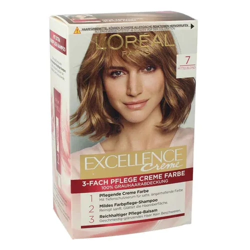 L´Oreal Excellence Creme Coloration 7 Mittelblond