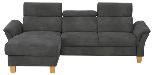 Home affaire Ecksofa Conville L-Form, Federkern, wahlweise mit Bettfunktion und Bettkasten bzw. Stauraum