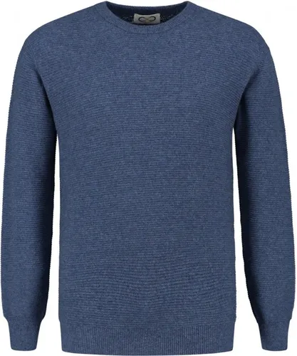 Blue Loop Originals Weekend Sweater in Meeresblau - Größe XXL - Eleganter Weekend Sweater von Blue Loop, ideal für jede Jahreszeit. Hergestellt aus 60% recycelter Wolle, bietet er angenehme Wärme und ist pflegeleicht.