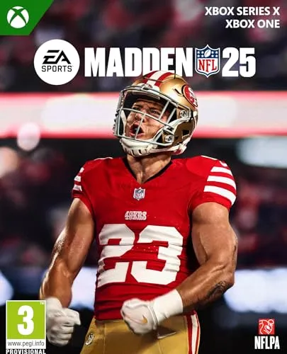 Madden NFL 25 - Microsoft Xbox One - Sportspiel für Xbox One und Xbox Series X, erlebe die authentische NFL-Action mit verbesserten Grafiken und realistischem Gameplay.
