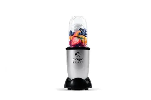 Magic Bullet MBR03 Elektrischer Mixer - Mini-Standmixer mit 200 Watt Leistung, ideal für Shakes und Smoothies To Go. Kompakt und leicht zu reinigen, perfekt für schnelle Zubereitung in weniger als 60 Sekunden.