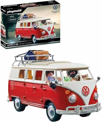 PLAYMOBIL 71138 Volkswagen T1 Camping Bus Gelb - Sonstige, kreatives Spielzeug für Kinder ab 5 Jahren, fördert die Fantasie und das Rollenspiel