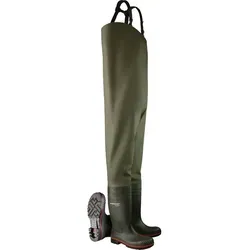 Dunlop_Workwear Wathose Watstiefel grün 47 EU