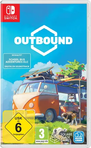 Outbound - Nintendo Switch - Neu & OVP - Deutsche Version - Erlebe das Abenteuer mit 'Outbound' auf Nintendo Switch! Erkunde neue Welten im Koop-Modus und genieße die Vielfalt an Sprachen. Ideal für Fans von Erkundung und Basenbau.