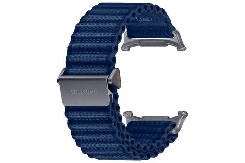 Samsung Trail Band für Watch Ultra - Smartwatch-Zubehör aus weichem Nylon für hohen Tragekomfort und individuellen Stil. Mit Hakenverschluss und Schnellwechselsystem für einfaches Anpassen und Wechseln.