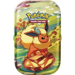 Pokemon Prismatische Entwicklungen Mini Tin - Flamara - Deutsch - Neu - Sealed