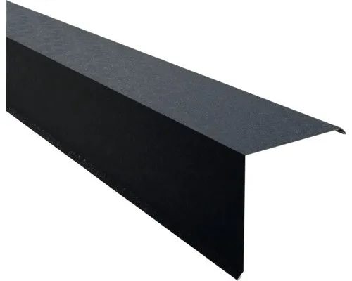 PRECIT Ortgangblech für Trapezblech Anthrazitgrau RAL 7016 - Hochwertiges Ortgangblech aus Metall für eine präzise und langlebige Dachverkleidung. Ideal für Trapezblechdächer, mit geprüfter Qualität für zuverlässigen Einsatz.