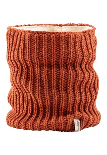 Sterntaler Kid's Schlauchschal Strick Uni - Halstuch rot - Schals für Jungen, Schlauchschal mit Fleecefutter für extra Wärme, ideal für Freizeitaktivitäten, Größe: One Size.