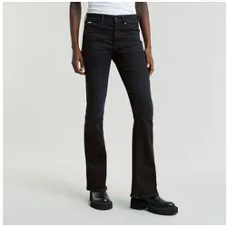 G-STAR Damen 3301 Flare Jeans - Stylische Flare Jeans mit Hosenschlitz und 5 Taschen, aus innovativem lederähnlichem Papiermaterial für besonderen Tragekomfort und einen originellen Look.